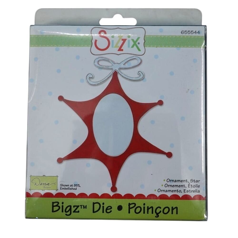 Sizzix Bigz Die Ornament, Star 655544
